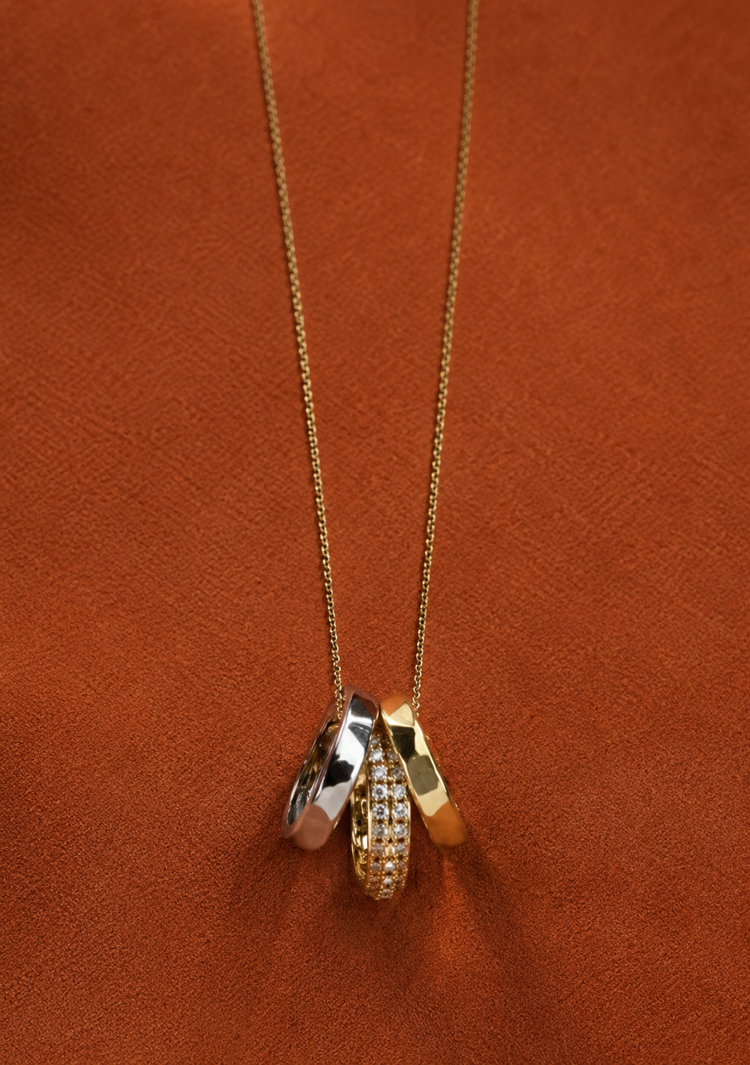 Celeste Trio Necklace