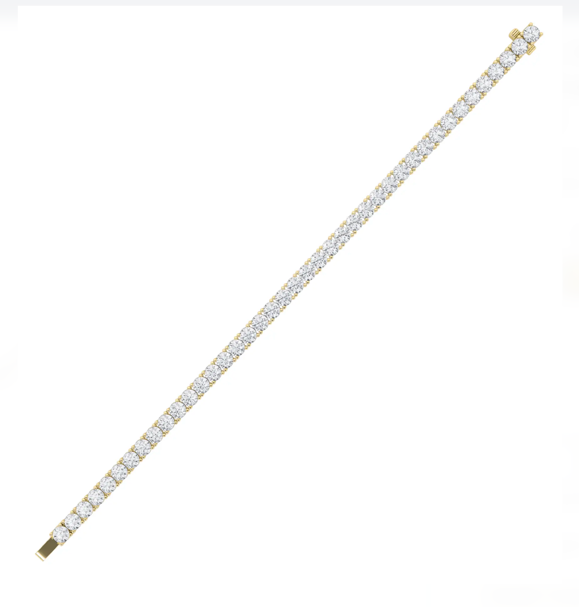 Everyday Classic Round Tennis Bracelet - 7 carats total