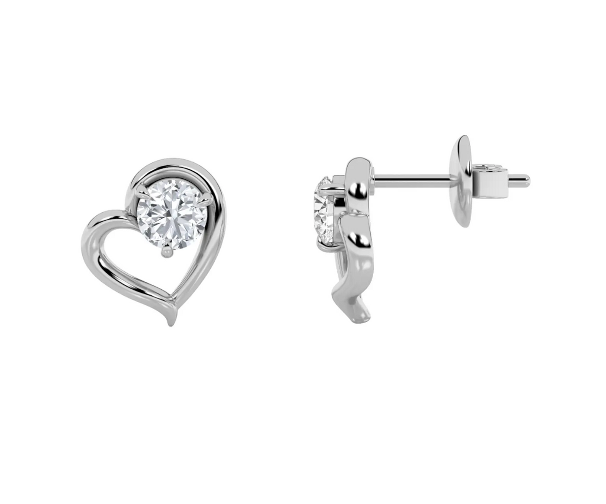 Melted Heart Stud