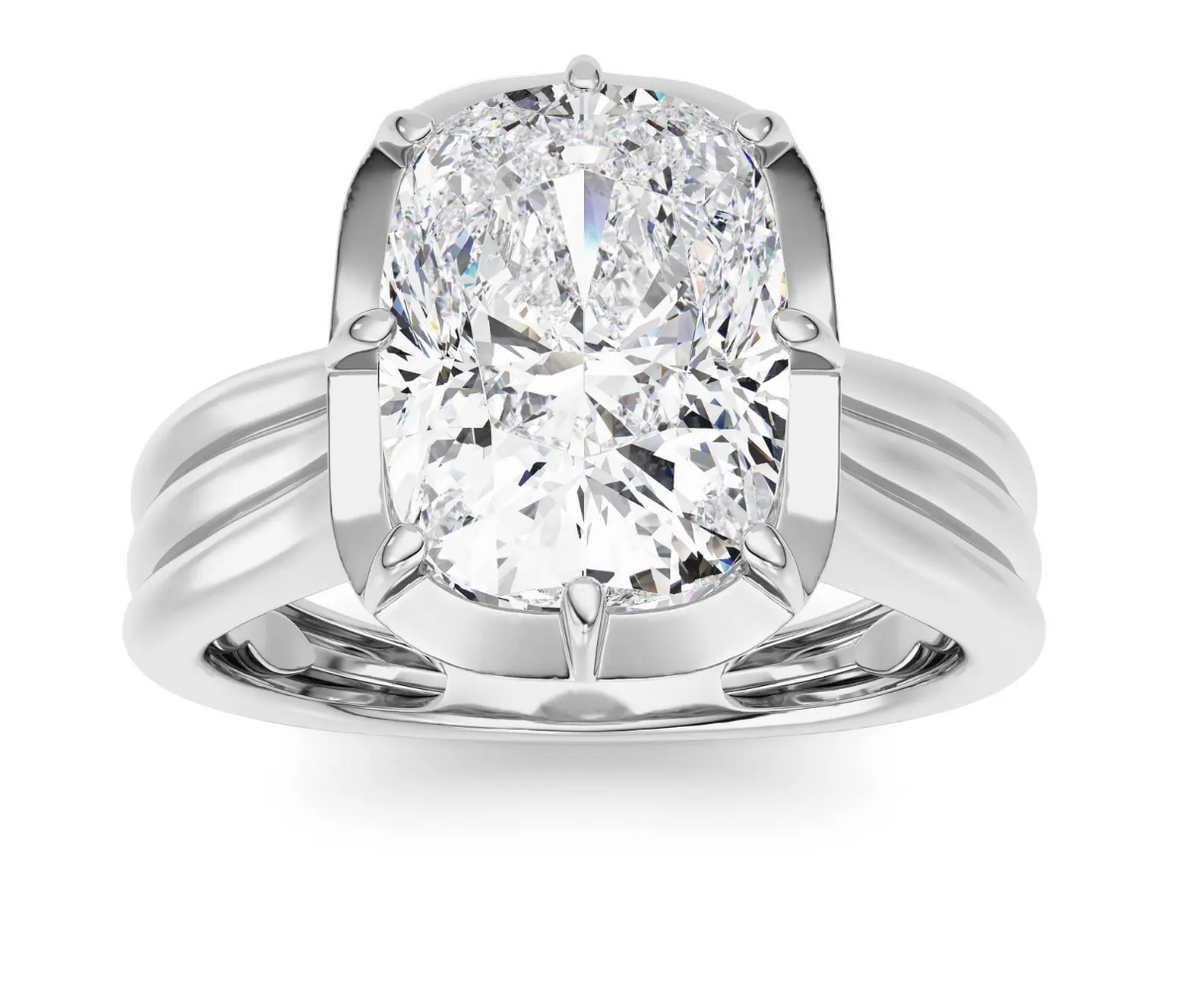 Elyse Elongated Cushion Ring