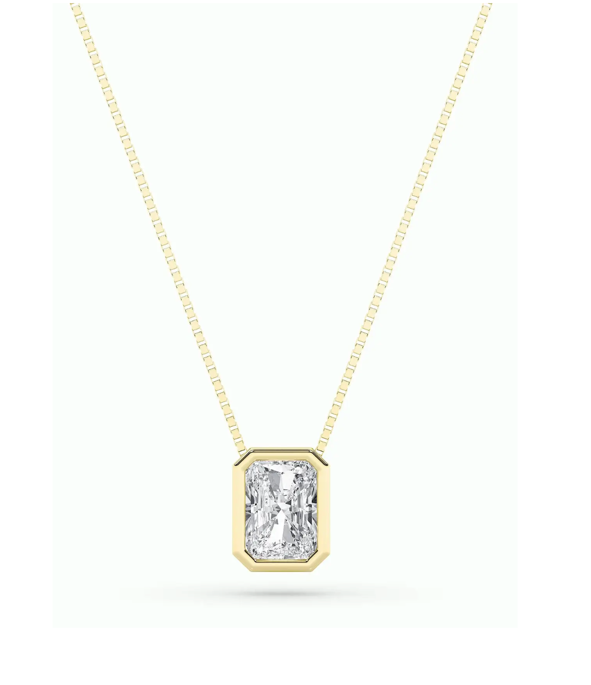 Bezel Radiant Necklace