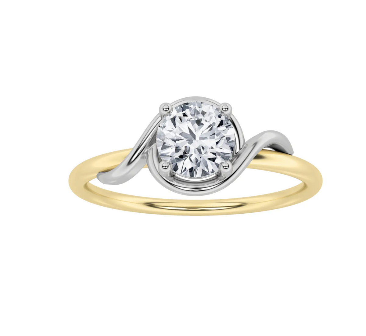 LW Stackable Round Intertwined Ring