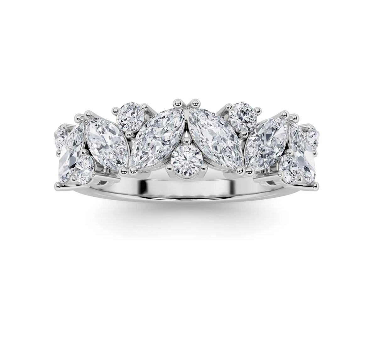 Marquise Crown Ring