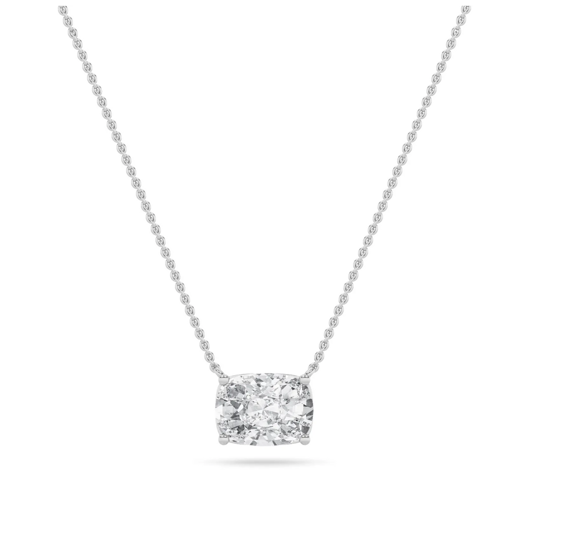Elongated Cushion Pendant
