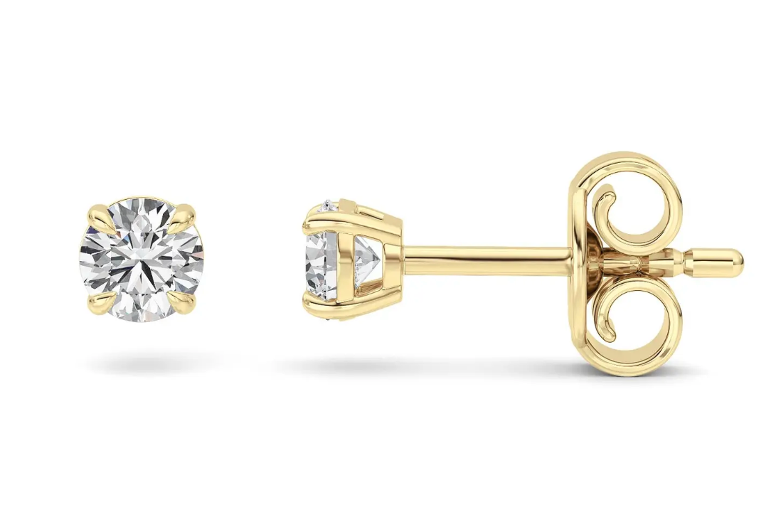 Classic Round Studs - 0.5 total carat