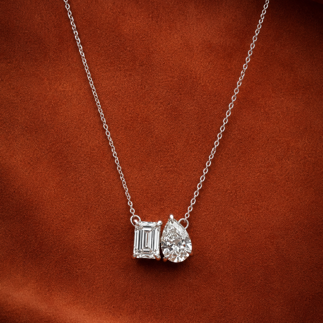 Toi Et Moi Necklce