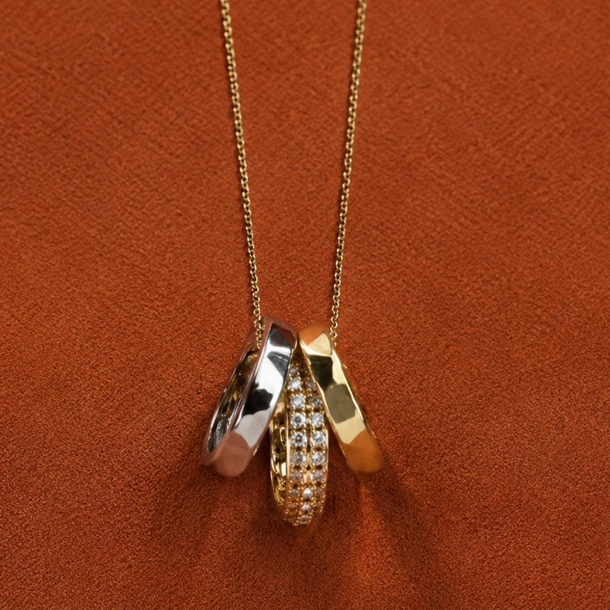 Celeste Trio Necklace