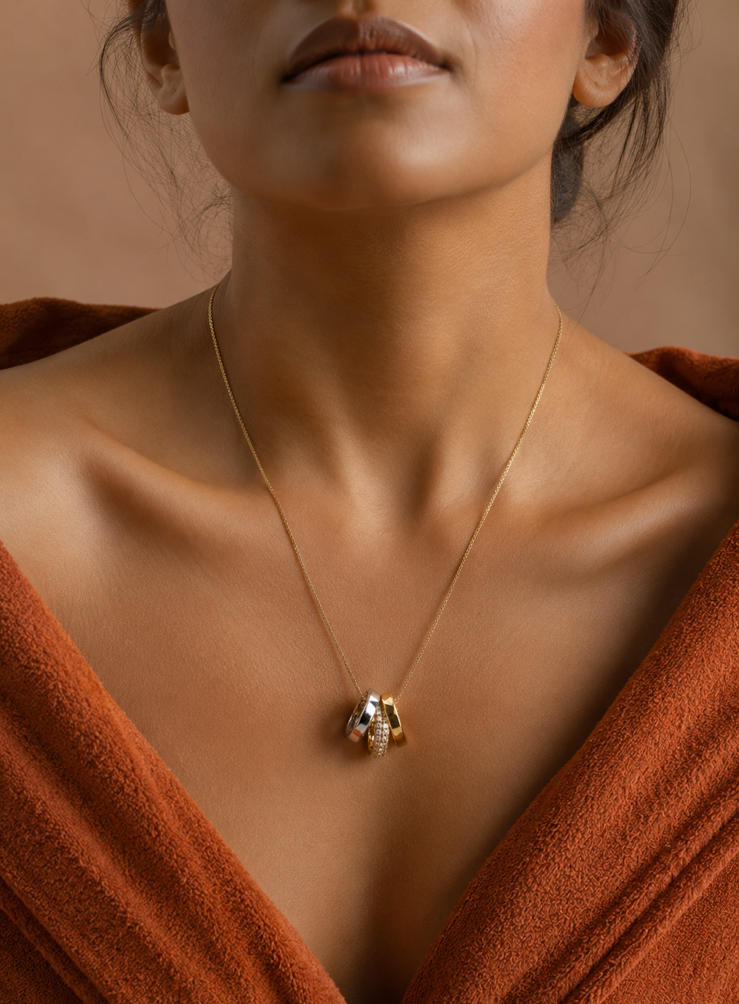 Celeste Trio Necklace