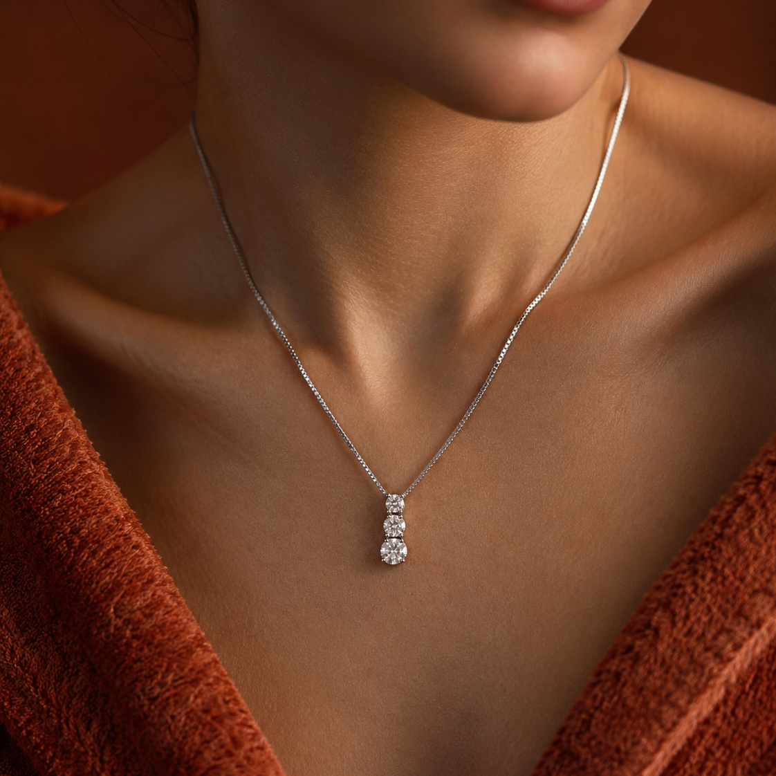 Graduated Drop Necklace