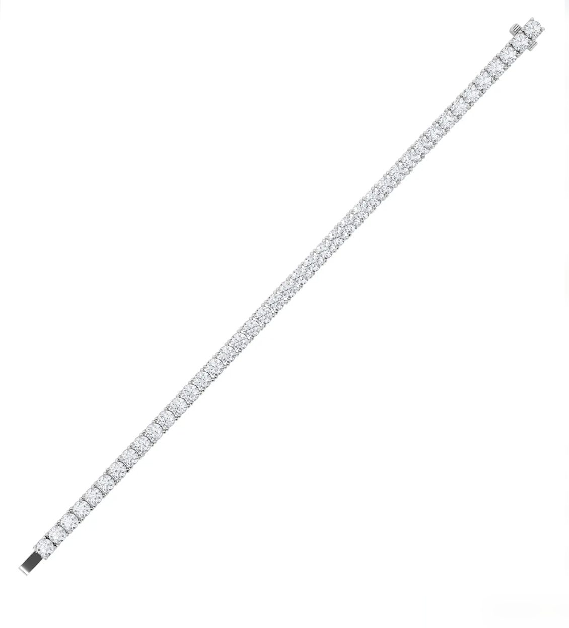 Everyday Classic Round Tennis Bracelet - 7 carats total