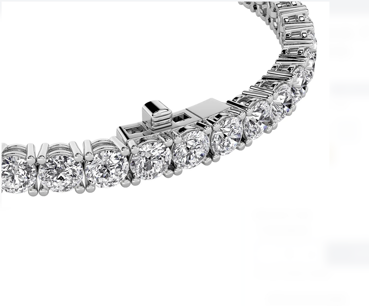 Everyday Classic Round Tennis Bracelet - 7 carats total