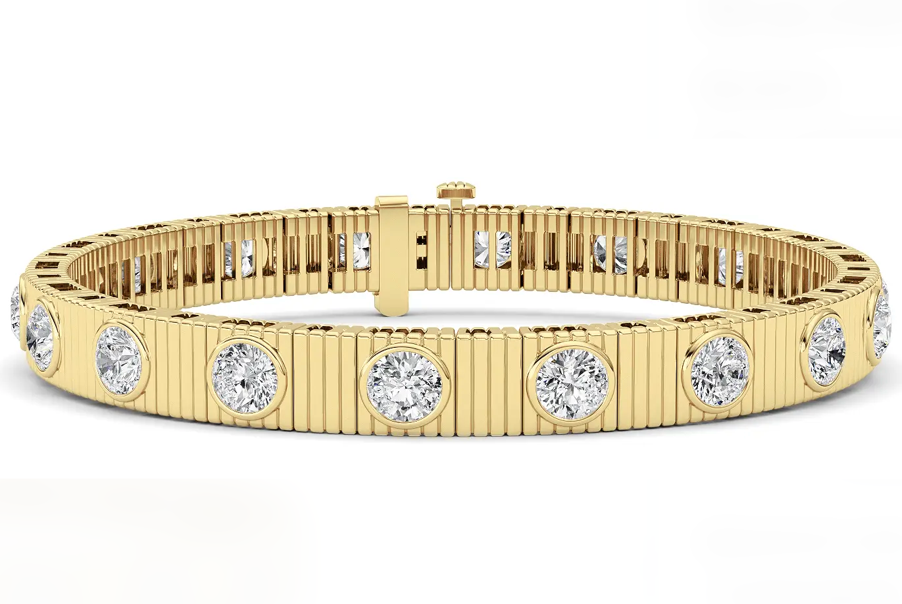 Heirloom Cuff - 7 carats total