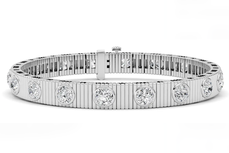 Heirloom Cuff - 7 carats total