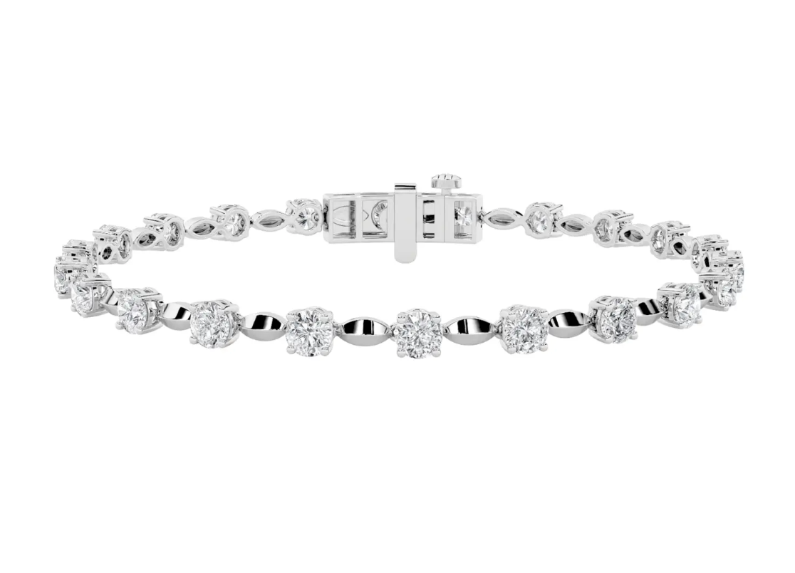 Link Diamond Bracelet