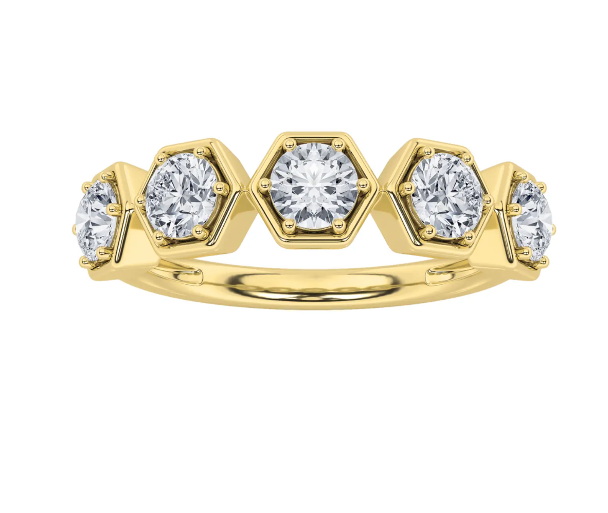 Single Honeycomb Ring