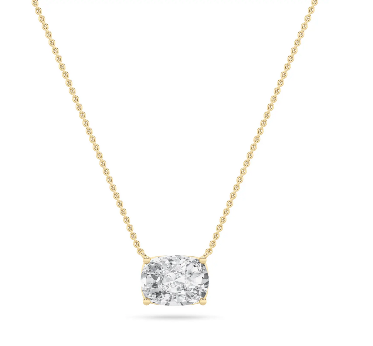 Elongated Cushion Pendant