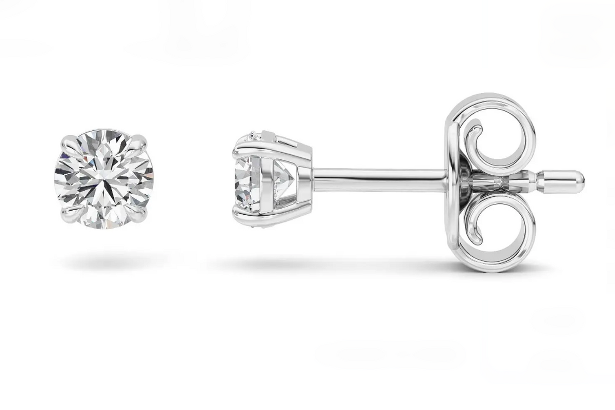 Classic Round Studs - 0.5 total carat